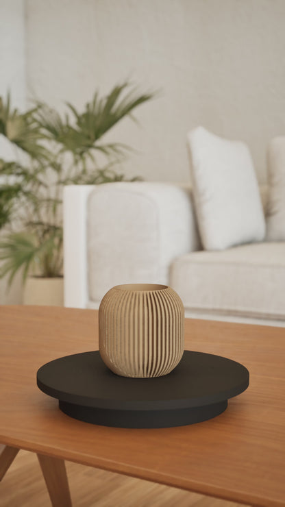 Pen Holder, Sculptural Pencil Organizer, Minimalist Desk Cup, Contemporary Accessory