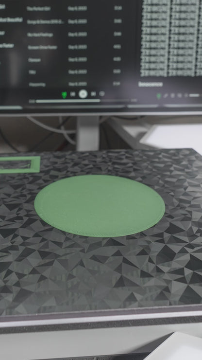 Modern Vase, Architectural Tabletop Accent, Organic Ripple Contour, Elegant Vessel