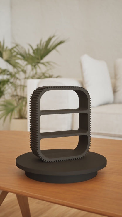 Modern Floating Wall Shelf, Minimalist Display Ledge, Plant Propagation Station, Midcentury Hanging Retro Decor