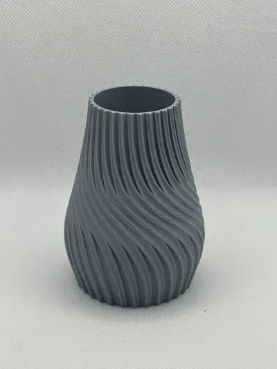 Artistic Twisted Spiral Vase, Nordic Style Desk Centerpiece, Stylish Contemporary Table Decor, Art Deco