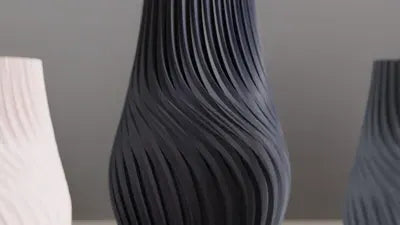 Artistic Twisted Spiral Vase, Nordic Style Desk Centerpiece, Stylish Contemporary Table Decor, Art Deco