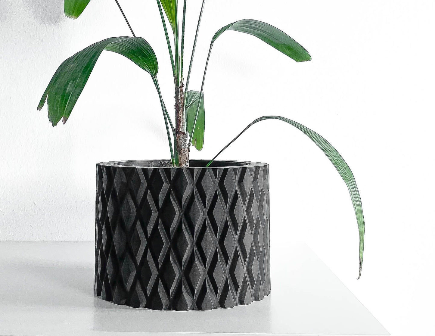 Geometric Planter, Minimalist Succulent Vessel, Desk Organizer, Contemporary Deco Holder