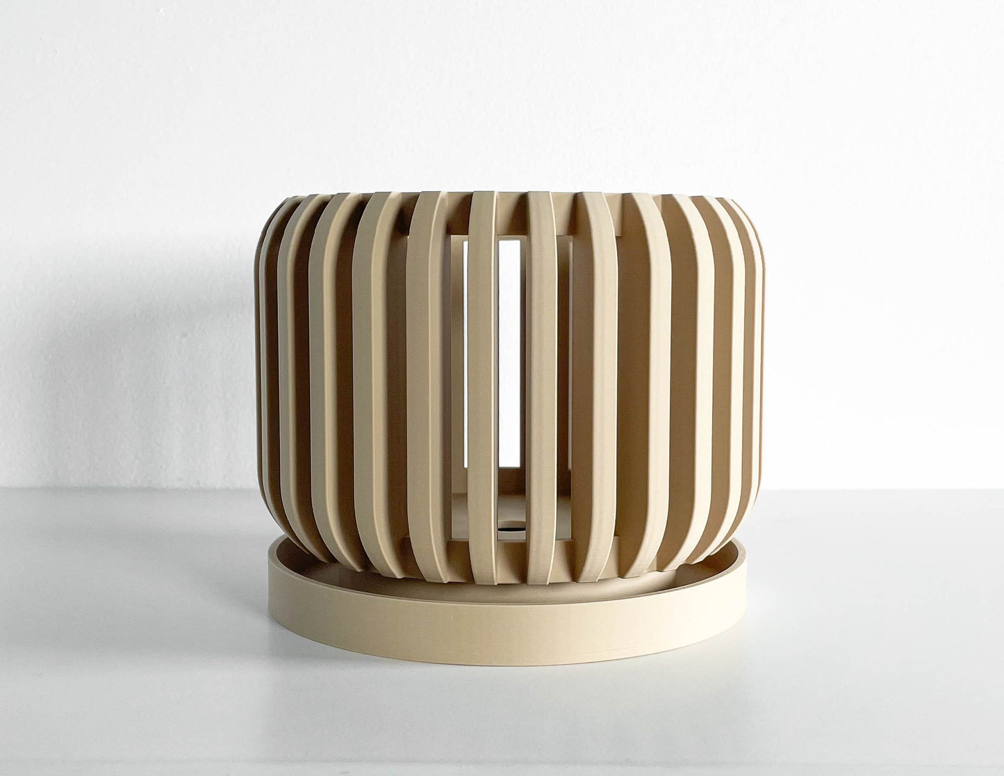 Orchid Planter, Air Pruning Pot, Root Visibility, Midcentury Display, Minimalist