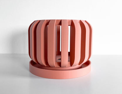 Orchid Pot, Airflow Planter, Root Visibility, Lightweight Room Decor, Modern Minimalist