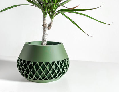 Artistic Planter Pot, Minimalist, Workstation Plant Holder, 3D Home Decorator, Nordic Style, Art Deco