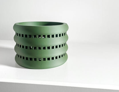 Orchid Planter, Ventilated Root Optimizing Moisture Control, Easy Repotting Display