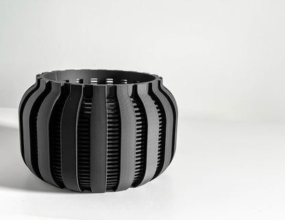 Orchid Planter, Breathable Root View Pot, Windowsill Hanging Accent, Modern-Minimalist