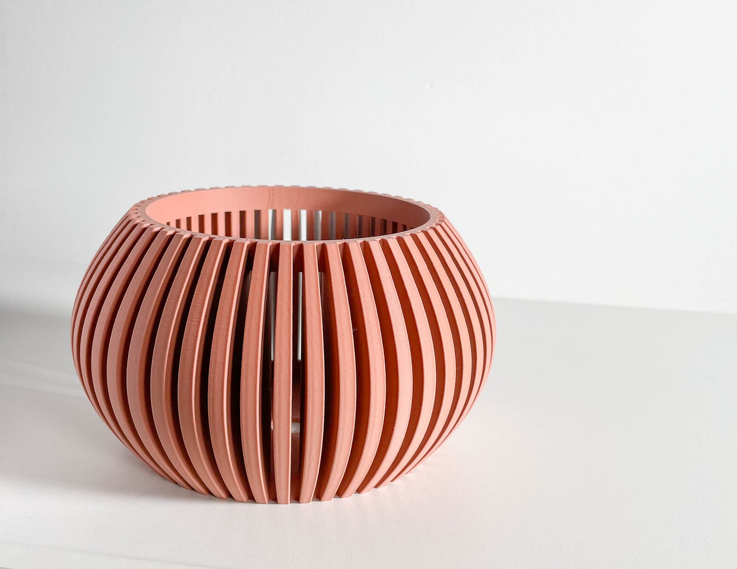 Orchid Pot, Root View Planter, Windowsill Airflow Display, SculpturalJapandiAccent