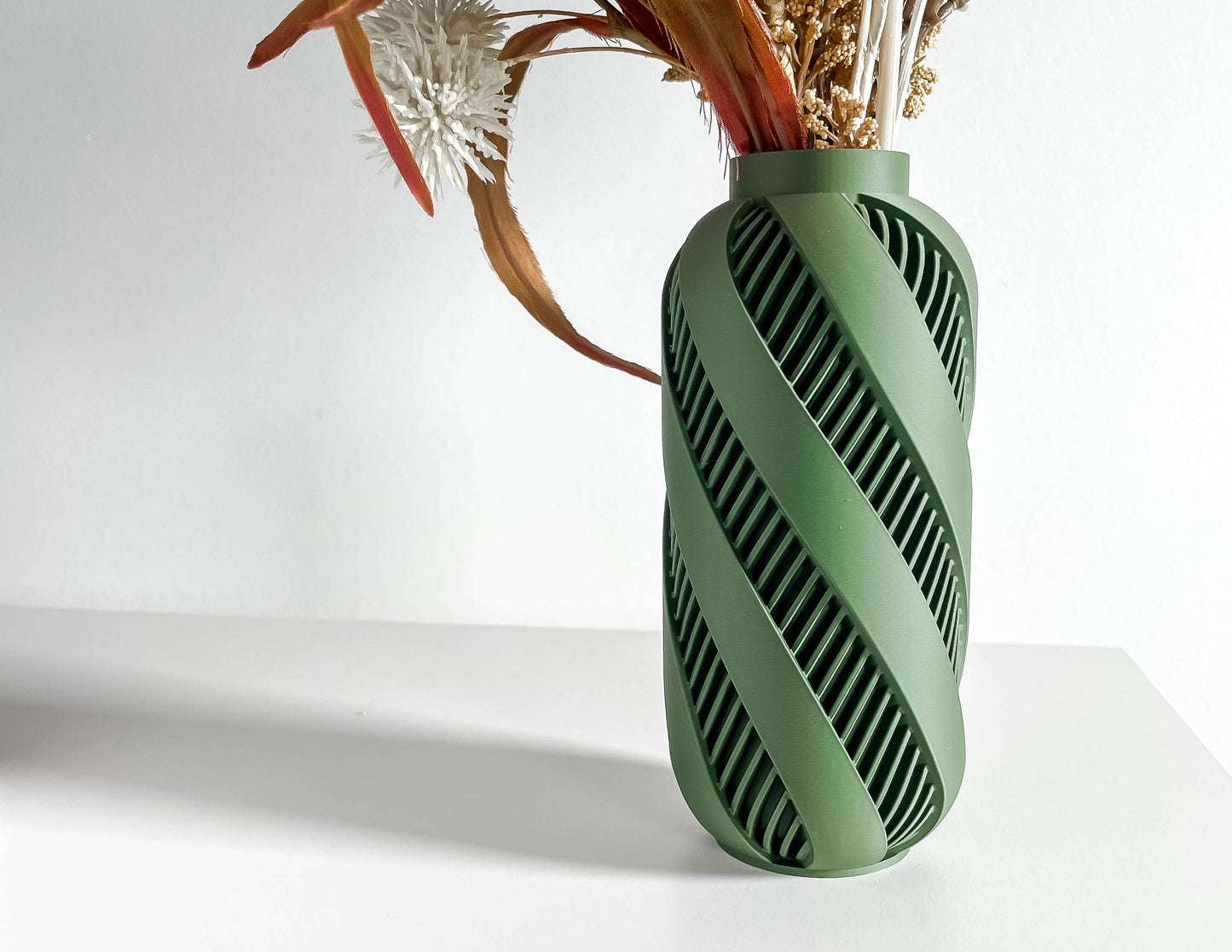 modern vase, narrow neck, desk organizer, contemporary minimalist sculptural centerpiece