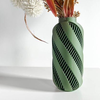 modern vase, narrow neck, desk organizer, contemporary minimalist sculptural centerpiece