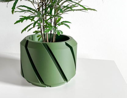 Planter Pot Minimalist Indoor Succulent Herb Holder, Desk Organizer Contemporary