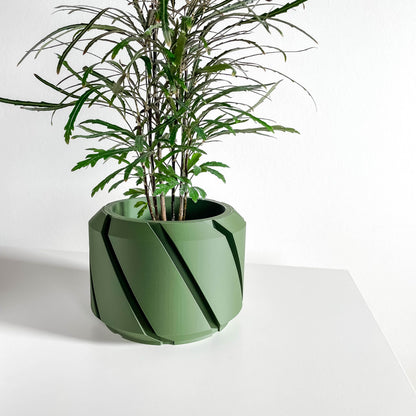 Planter Pot Minimalist Indoor Succulent Herb Holder, Desk Organizer Contemporary