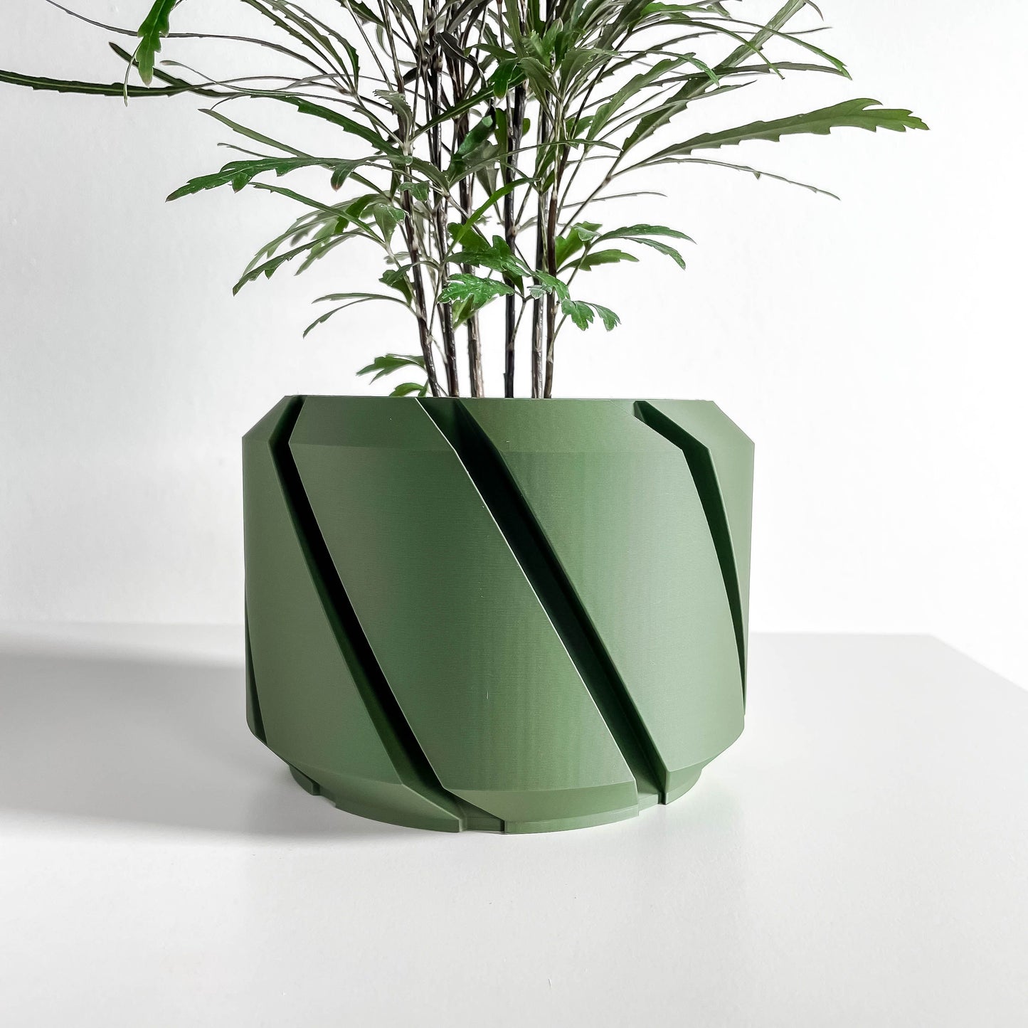 Planter Pot Minimalist Indoor Succulent Herb Holder, Desk Organizer Contemporary