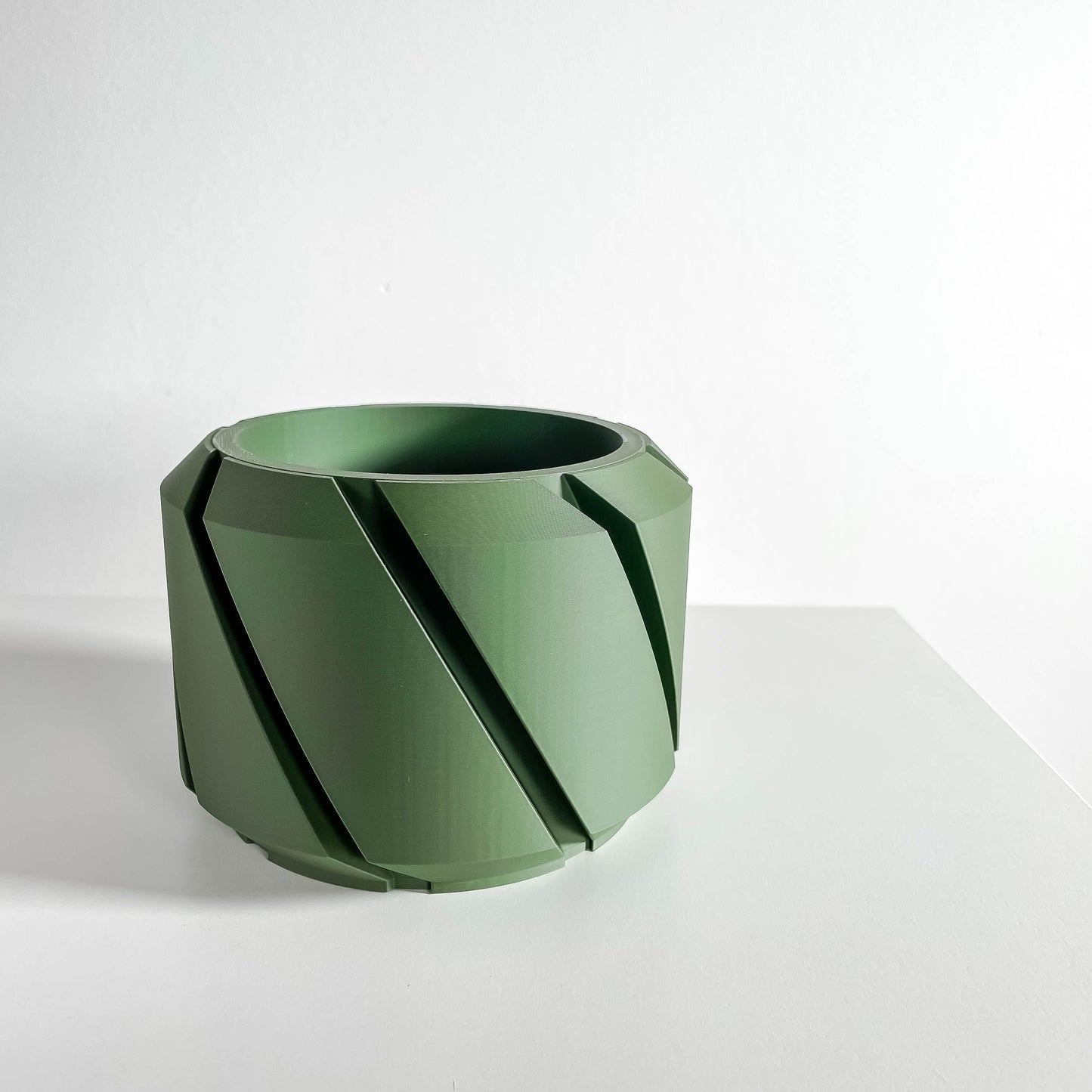 Planter Pot Minimalist Indoor Succulent Herb Holder, Desk Organizer Contemporary