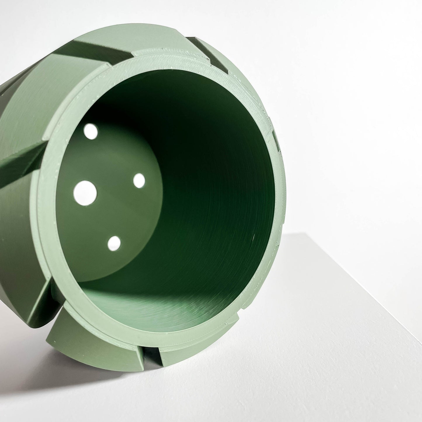 Planter Pot Minimalist Indoor Succulent Herb Holder, Desk Organizer Contemporary