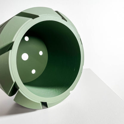 Planter Pot Minimalist Indoor Succulent Herb Holder, Desk Organizer Contemporary