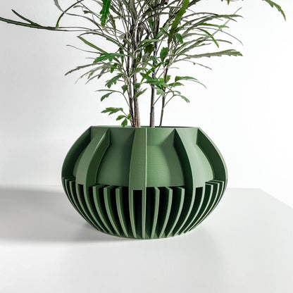 Succulent Planter, Minimalist Desk Pot, Herb Container, Contemporary Office Accent