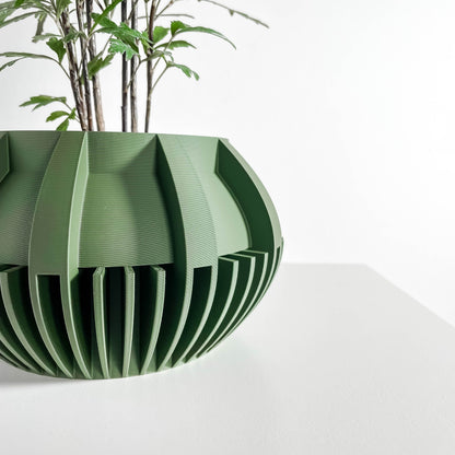 Succulent Planter, Minimalist Desk Pot, Herb Container, Contemporary Office Accent