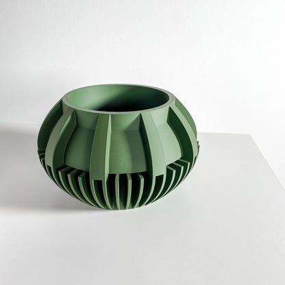 Succulent Planter, Minimalist Desk Pot, Herb Container, Contemporary Office Accent