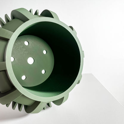 Succulent Planter, Minimalist Desk Pot, Herb Container, Contemporary Office Accent