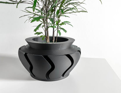 Original Planter Pot, Elegant Interior Houseplant Holder, Modern Stylish Succulent Container, Minimalist Nordic Style