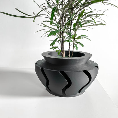 Original Planter Pot, Elegant Interior Houseplant Holder, Modern Stylish Succulent Container, Minimalist Nordic Style