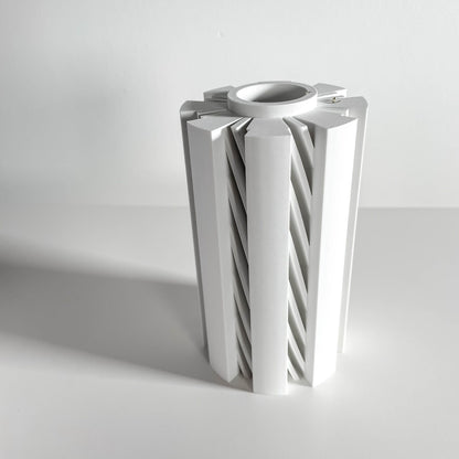 Modern Vase, Sculptural Tabletop Centerpiece, Nordic Minimalist Decorative Accent, Elegant