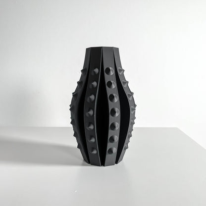 Modern Vase, Minimalist Sculptural Centerpiece, Contemporary Flower Holder, Desk Planter