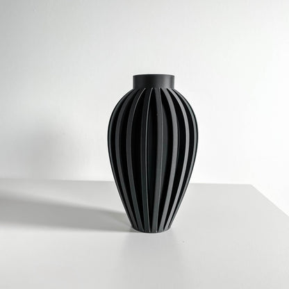 Vase, Modern Minimalist Nordic Japandi Mantel Floral Display Sculpture Decorative