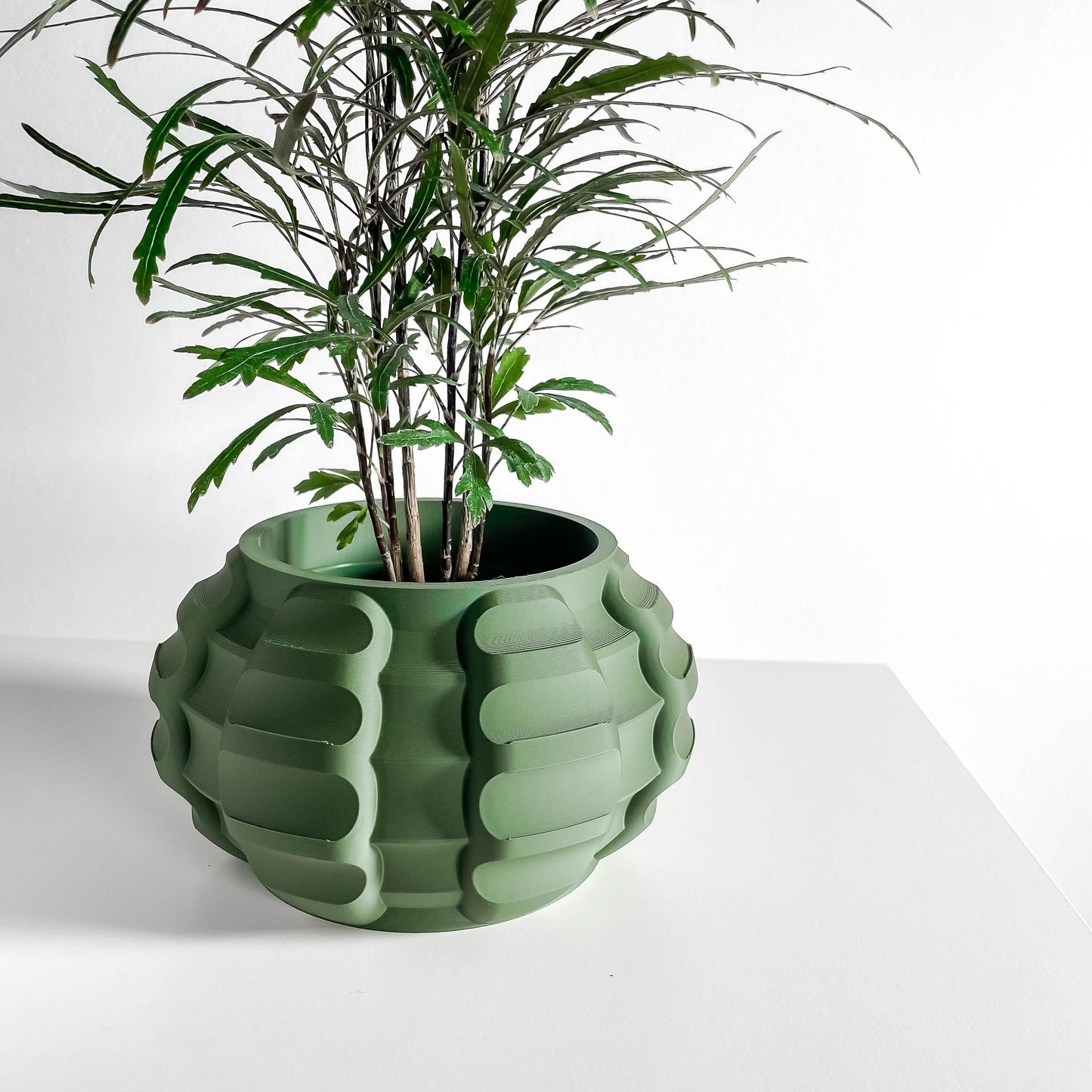 Unique Planter Pot, Indoor Plant Container, Decorative Foliage Bowl, Eco Small Compact Greenery