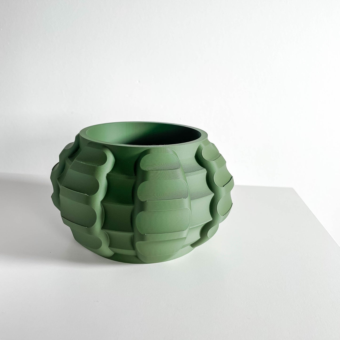 Unique Planter Pot, Indoor Plant Container, Decorative Foliage Bowl, Eco Small Compact Greenery