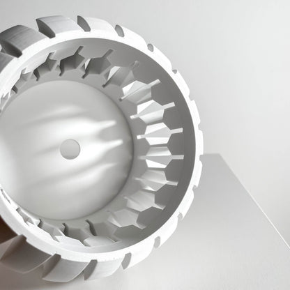 Orchid Pot Root-View Planter, Windowsill and Hanging Display, Growing, Repotting or Seedling