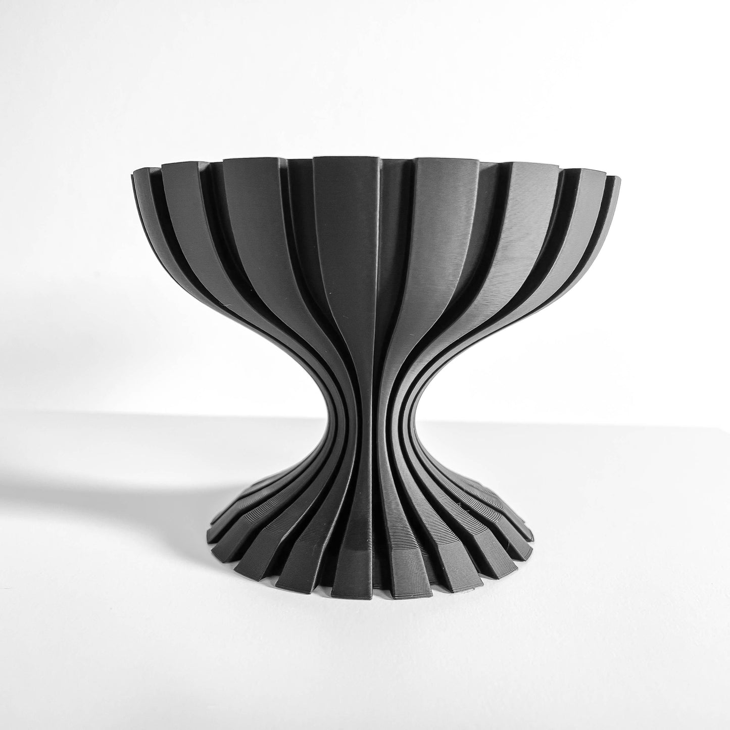 Plant Stand, Indoor Planter Riser, Minimalist Tabletop Pedestal, Sculptural Display