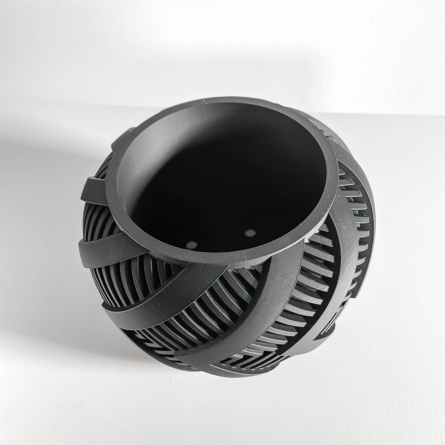 Modern Planter Pot, Sleek Minimalist Indoor Succulent Container, Portable Container, Durable, Easy Care