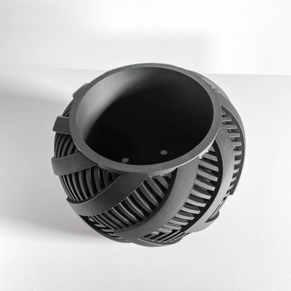 Modern Planter Pot, Sleek Minimalist Indoor Succulent Container, Portable Container, Durable, Easy Care