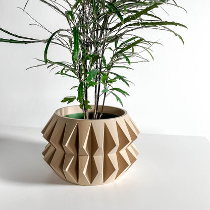 Indoor Planter, Minimalist Succulent Pot, Modern Desk Organizer, Decorative Accessory