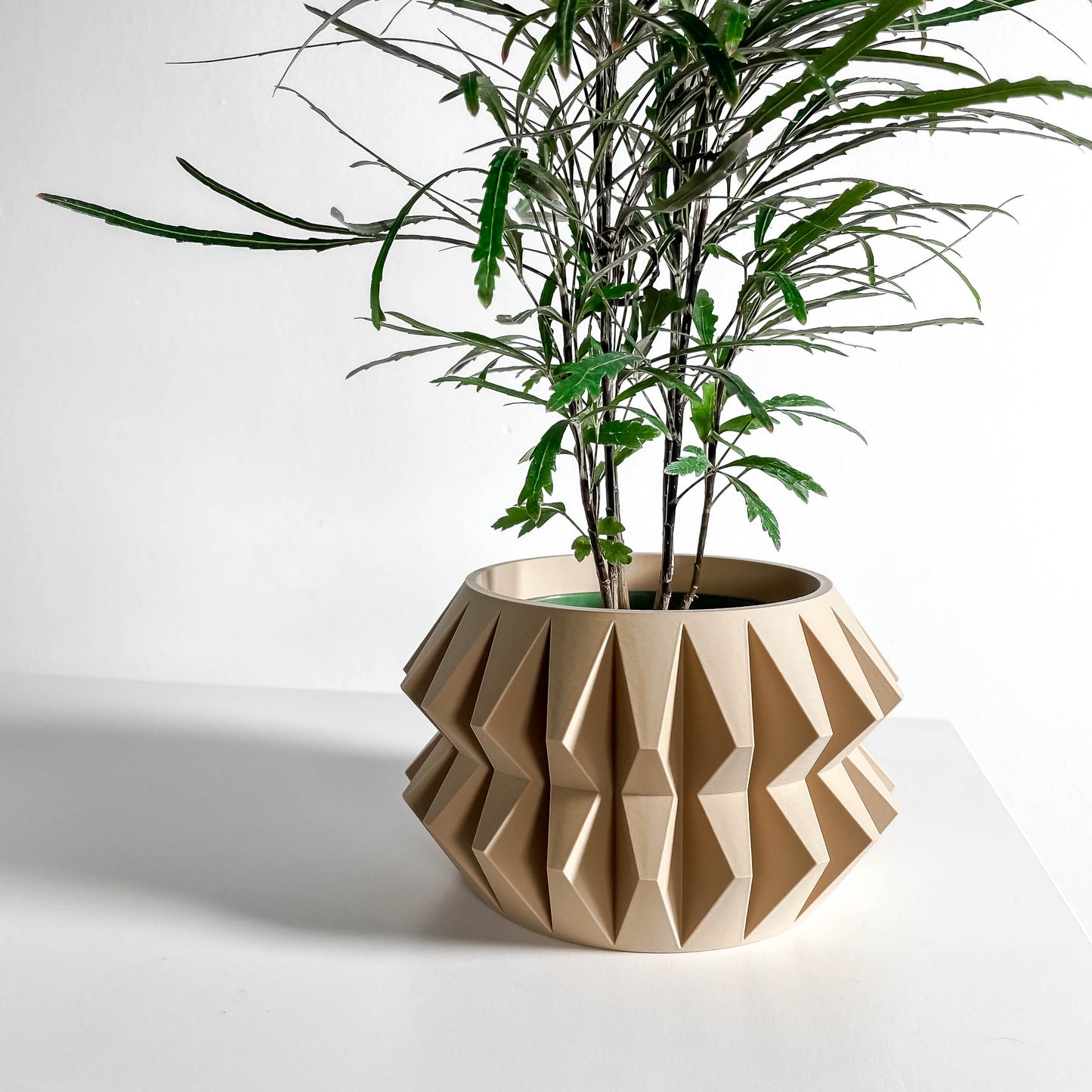 Indoor Planter, Minimalist Succulent Pot, Modern Desk Organizer, Decorative Accessory