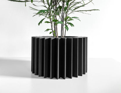 Indoor Planter Pot, Succulent Herb Organizer, Contemporary Deskside Plant Showcase