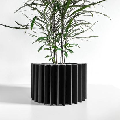 Indoor Planter Pot, Succulent Herb Organizer, Contemporary Deskside Plant Showcase