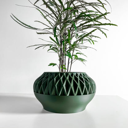 Geometric Planter Pot, Succulent Vessel, Desktop Organizer, Minimalist Nordic Accent