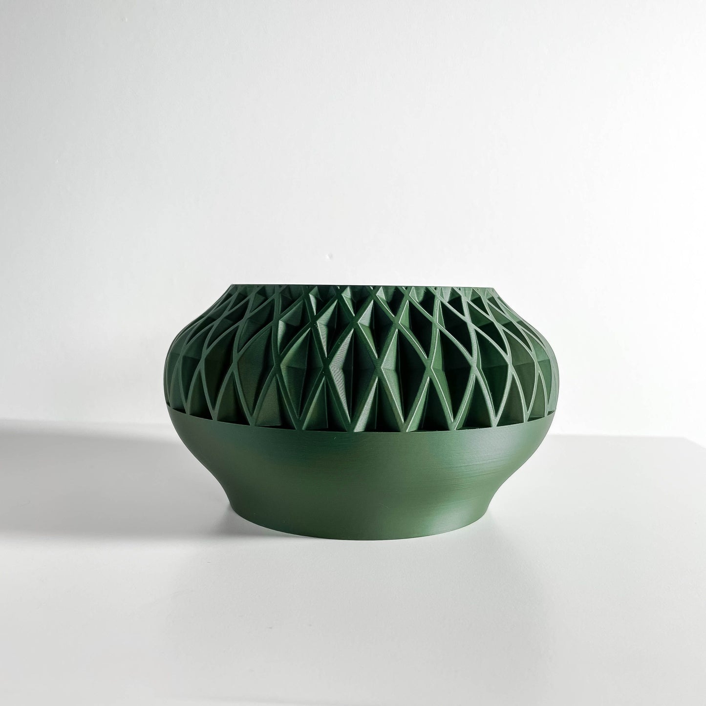 Geometric Planter Pot, Succulent Vessel, Desktop Organizer, Minimalist Nordic Accent