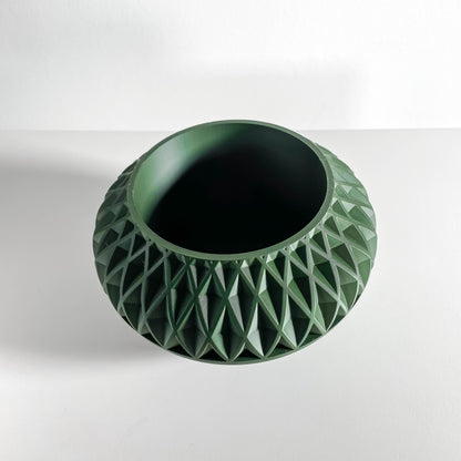 Geometric Planter Pot, Succulent Vessel, Desktop Organizer, Minimalist Nordic Accent