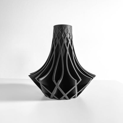 Modern Vase, Sculptural Table Vessel, Minimalist Home Accent, Scandinavian Neutral