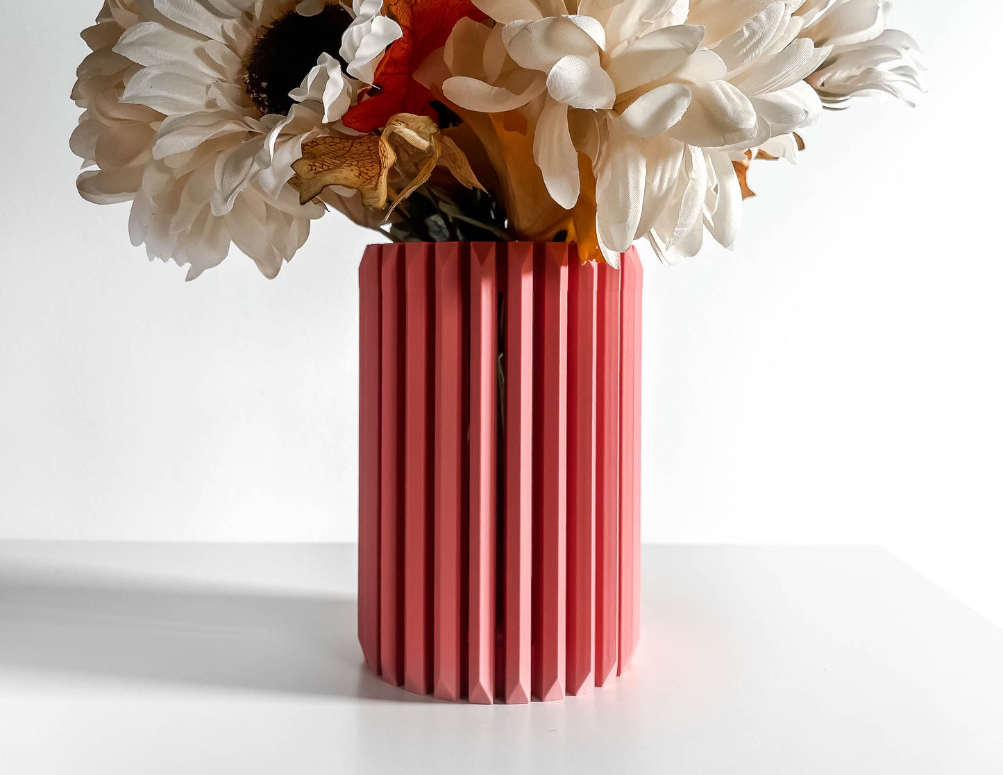 Modern Vase, Tabletop Decor, Flower Holder, Nordic Accent, Minimalist Centerpiece