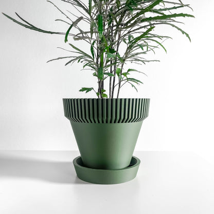 Indoor Planter, Sculptural Geometric Succulent Holder, Minimalist Desk Organizer Accent