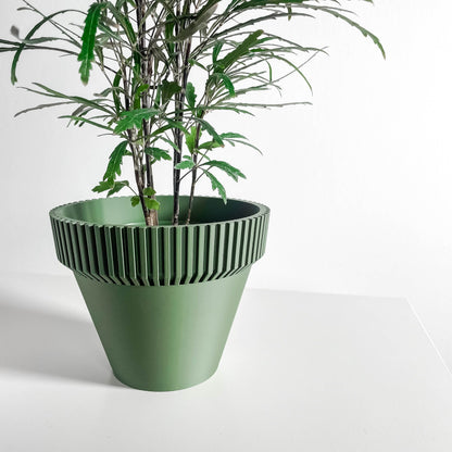 Indoor Planter, Sculptural Geometric Succulent Holder, Minimalist Desk Organizer Accent