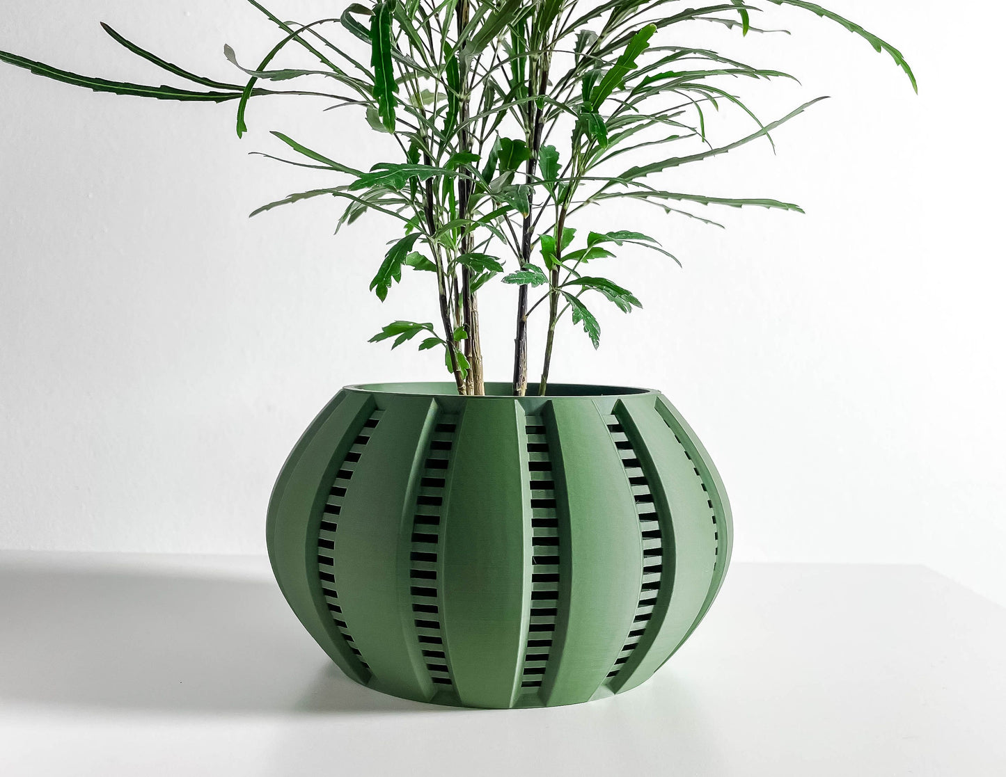 Scandinavian Style Planter Pot, Stylish Artistic Vessel, Geometric Indoor Herb Succulent Organizer, Flowering Decor