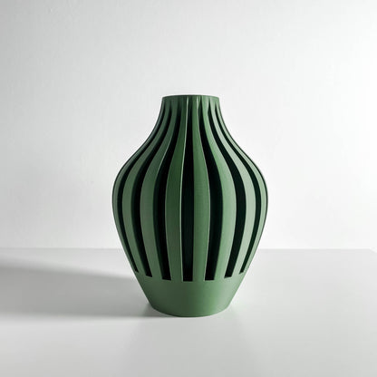 Modern Vase, Sculptural Floral Holder, Elegant Desktop Accent, Organic Silhouette