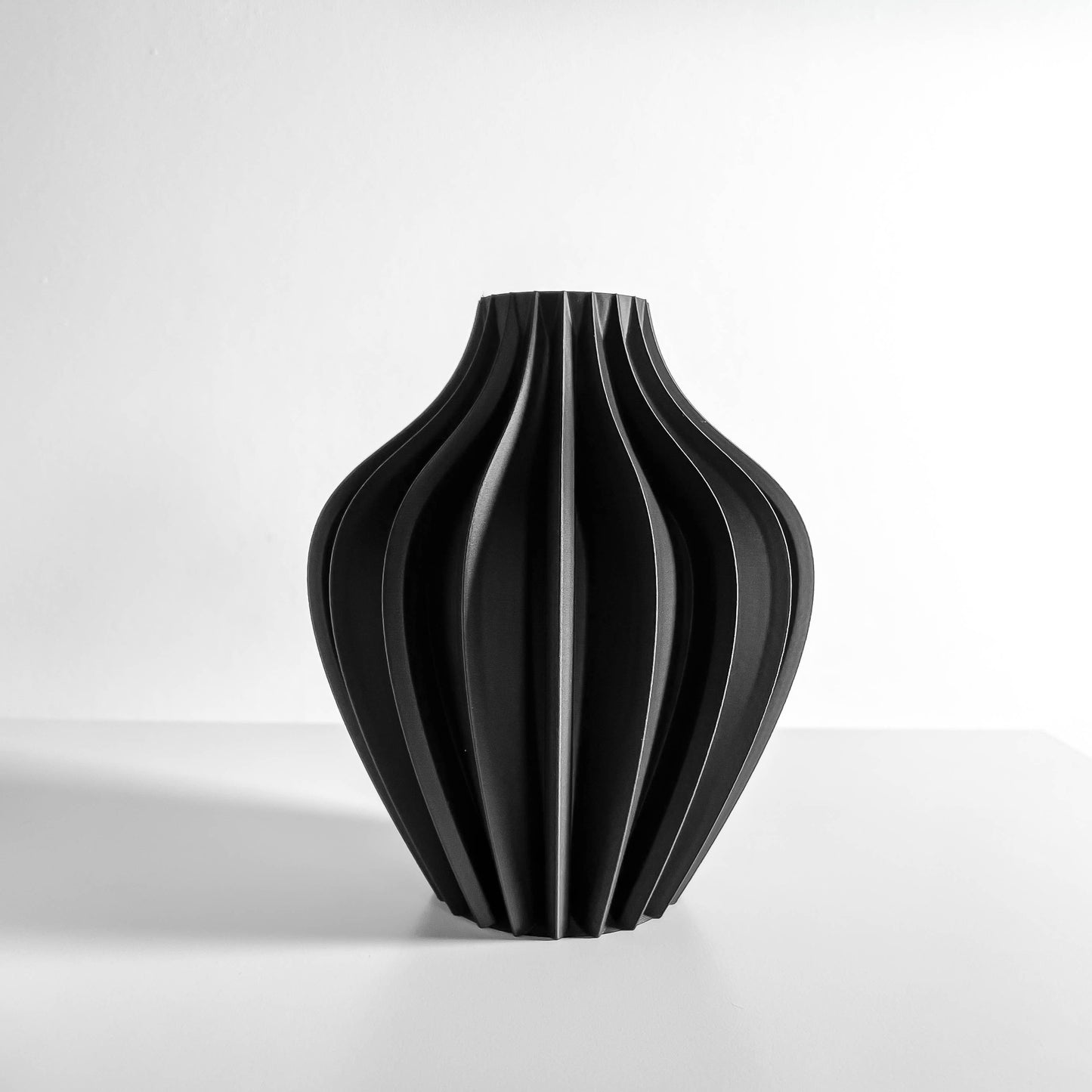 Geometric Vase, Nordic Architectural Flower Holder, Tabletop Artistic Deco Minimalist