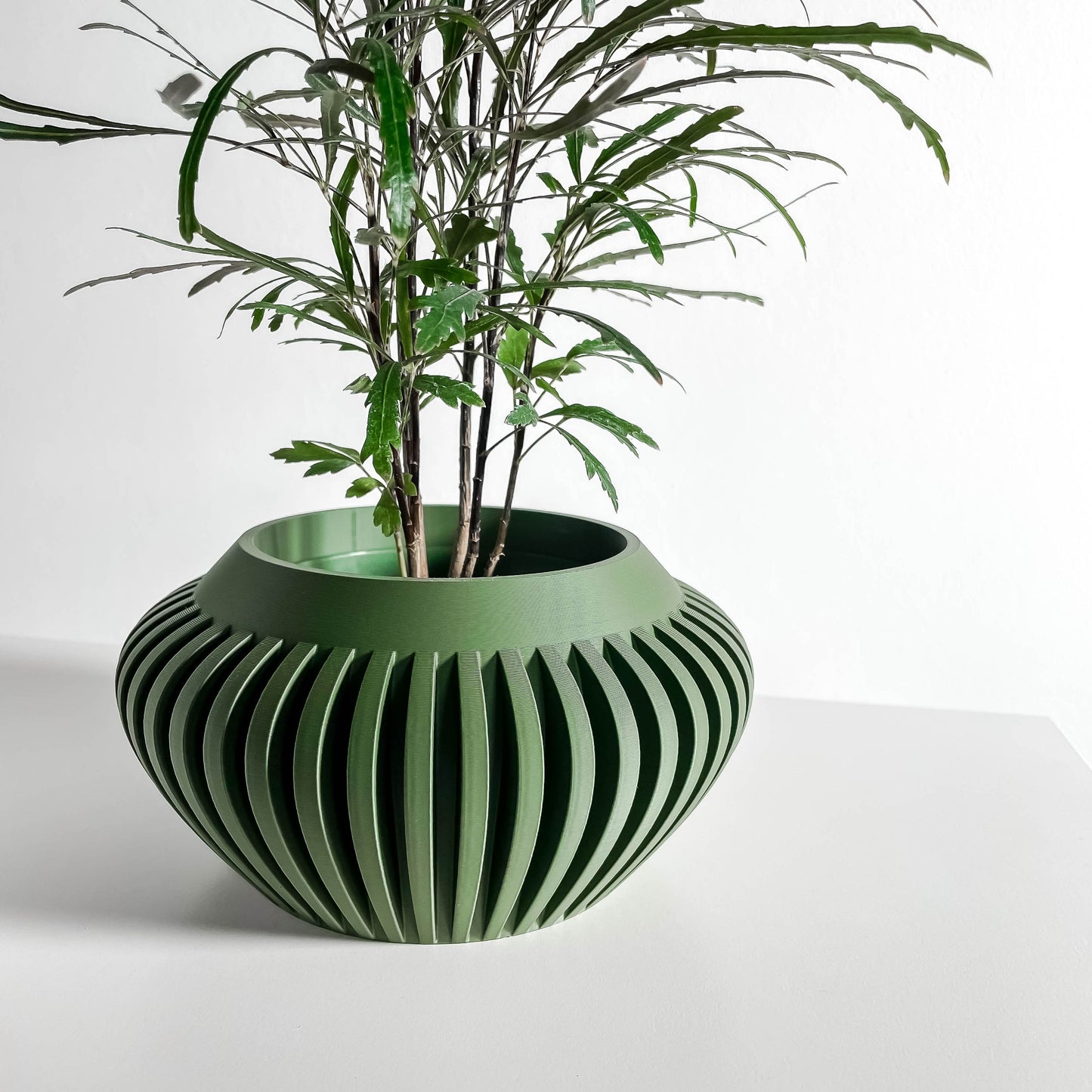 Modern Minimal Indoor Planter, Succulent Holder, Desk Window Pot, Eco Decoration, Living Room Greenery